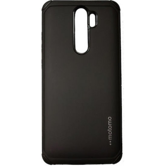 ΘΗΚΗ MOTOMO BACK COVER ΓΙΑ XIAOMI REDMI NOTE 8 PRO ΜΑΥΡΟ