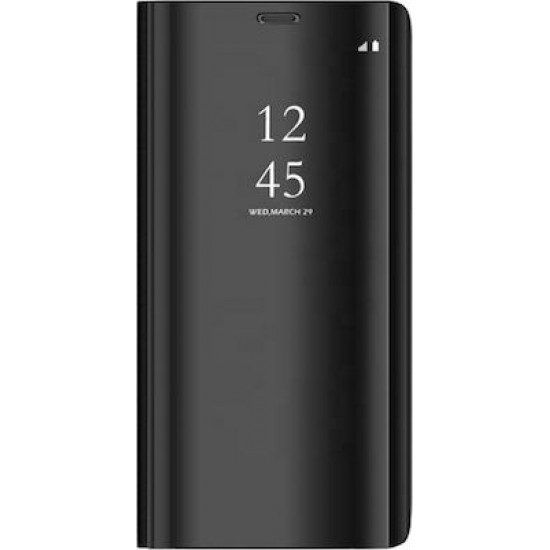 OEM ΘΗΚΗ CLEAR VIEW COVER ΓΙΑ SAMSUNG GALAXY S9 ΜΑΥΡΗ