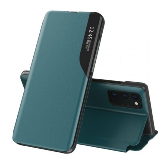 Oem Θήκη Βιβλίο Eco Leather View Case elegant Για Samsung Galaxy M51 Πράσινο