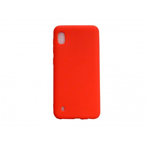 Oem Θήκη Σιλικόνης Matt Για Samsung Galaxy A10 Κόκκινο
