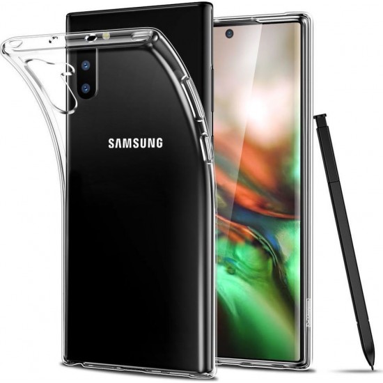 Oem Θήκη Σιλικόνης Για Samsung Galaxy Note 10 Lite / A81 Διάφανη