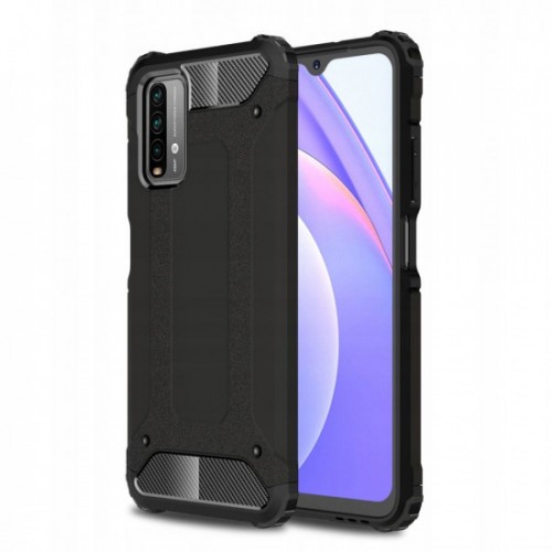 OEM Θήκη Armor Back Cover Για Xiaomi Redmi 9T / Poco M3 / 9 Power / Note 9 4G Μαύρο