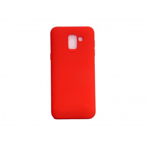 SOFT MATT CASE GEL TPU COVER 2.0 ΓΙΑ SAMSUNG GALAXY J6 2018 ΚΟΚΚΙΝΟ