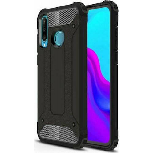 FORCELL ΘΗΚΗ ARMOR BACK COVER ΓΙΑ HUAWEI P40 LITE E / Y7P 2020 ΜΑΥΡΟ