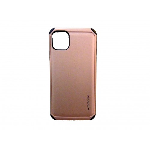 ΘΗΚΗ MOTOMO BACK COVER ΓΙΑ APPLE IPHONE 11 PRO MAX ΡΟΖ ΧΡΥΣΟ