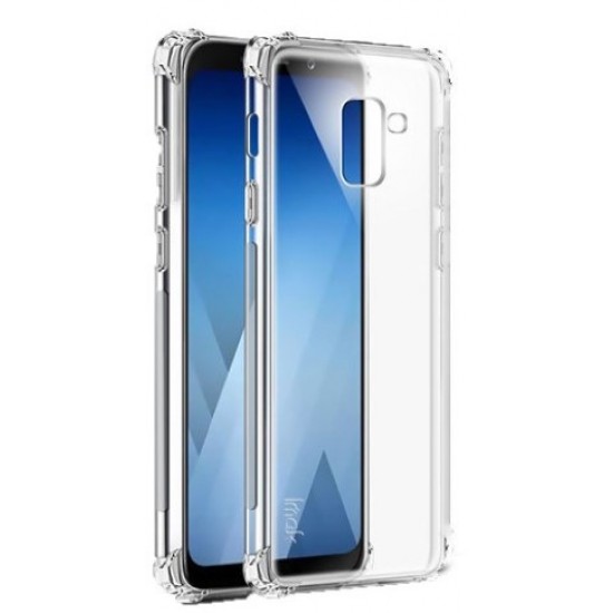 OEM ΘΗΚΗ ΣΙΛΙΚΟΝΗΣ ANTI SHOCK (0.5MM) ΓΙΑ SAMSUNG GALAXY A8 (2018) ΔΙΑΦΑΝΗ