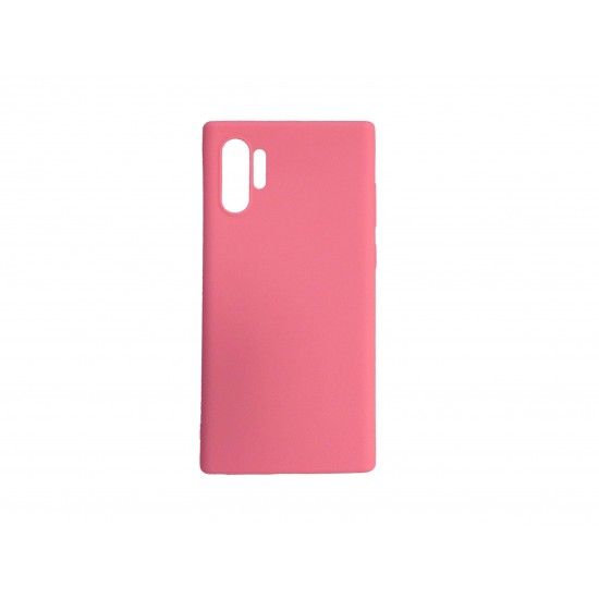 Θήκη Σιλικόνης Για Samsung Galaxy Note 10 Plus Ροζ Matt