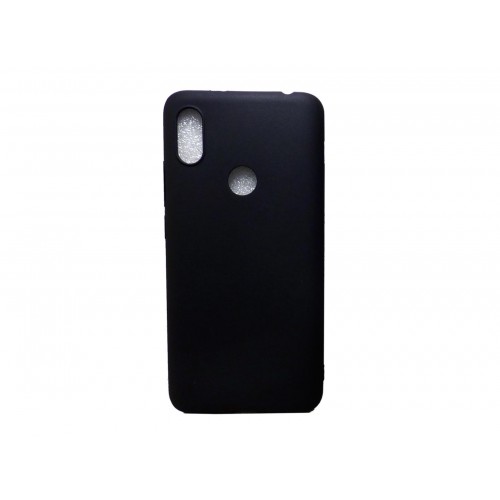 OEM Θήκη Σιλικόνης matt Για Xiaomi Redmi Note 7 Μαύρη
