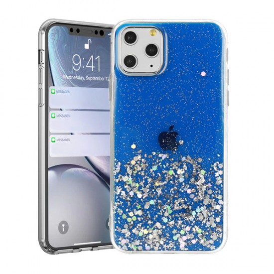 Oem Liquid Glitter Θήκη Για Samsung Galaxy A32 5g / A13 5g Μπλε
