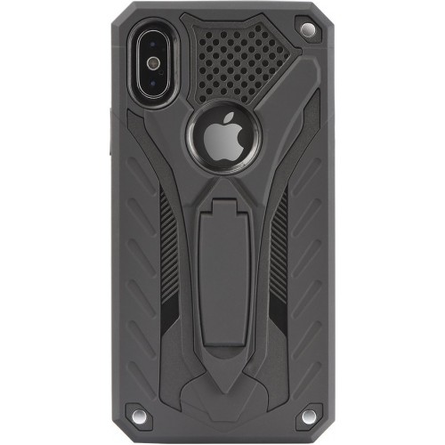 Forcell Defender PHANTOM Case with stand Για Huawei P Smart 2019 / Honor 10 Lite Μαύρο