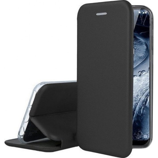 Oem Case Book Smart Magnet Elegance For Samsung Galaxy A12 Black