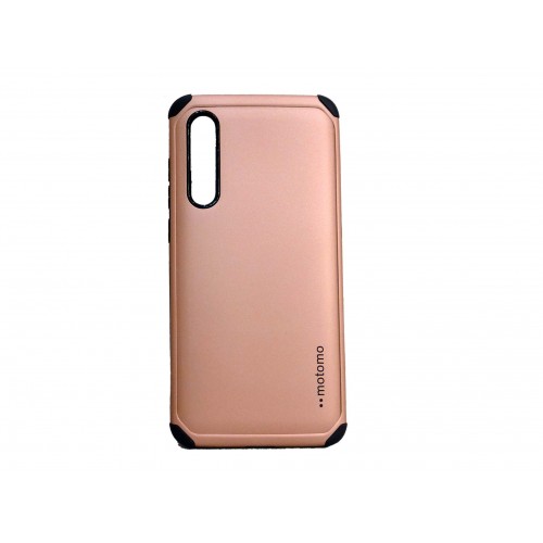 ΘΗΚΗ MOTOMO BACK COVER ΓΙΑ SAMSUNG GALAXY A70 ΡΟΖ ΧΡΥΣΟ