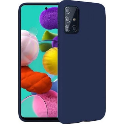 Soft Matt Case Gel TPU Cover 2.0mm Για Huawei P Smart 2021 Μπλε Box