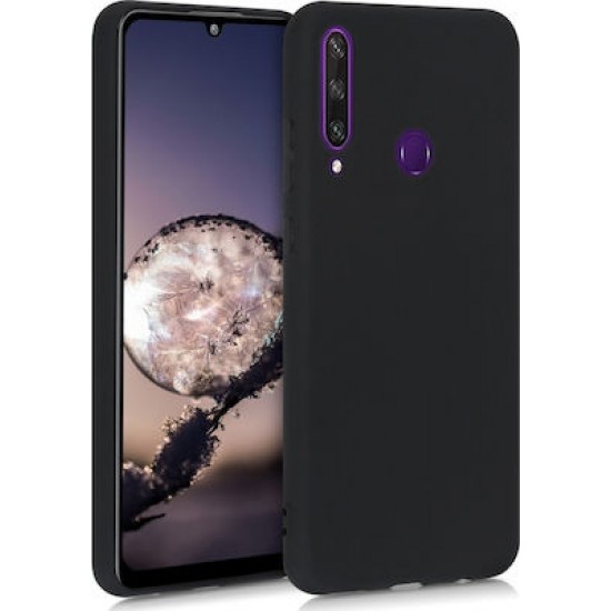 Oem Back Cover Silicone Soft 1.8mm Για Huawei P30 Lite Μαύρο Box