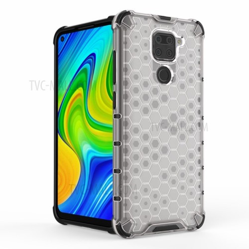 HONEYCOMB ΘΗΚΗ ΣΙΛΙΚΟΝΗΣ ARMOR ΓΙΑ XIAOMI REDMI NOTE 9 ΔΙΑΦΑΝΗ