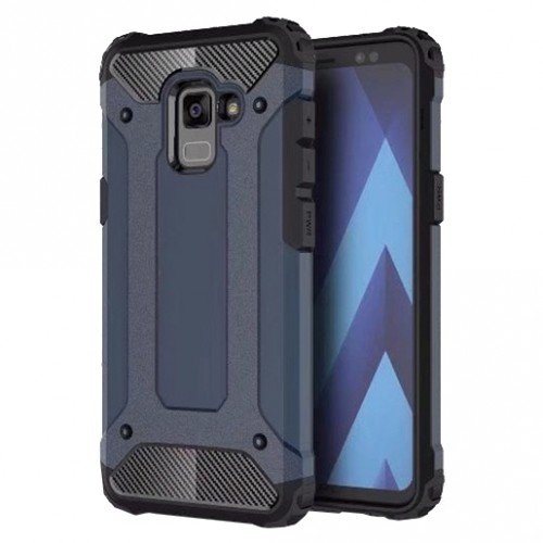 ΘΗΚΗ ARMOR BACK COVER ΓΙΑ SAMSUNG GALAXY A8 2018 ΜΠΛΕ ΘΗΚΗ ARMOR BACK COVER ΓΙΑ SAMSUNG GALAXY A8 2018 ΜΠΛΕ