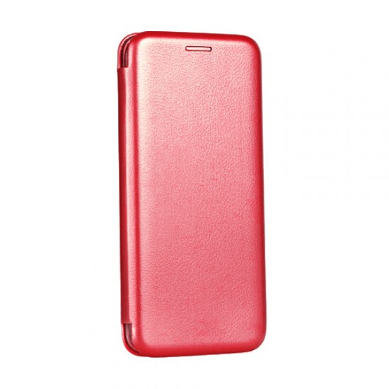 Θήκη Βιβλίο Smart Magnet Elegance Για Xiaomi Mi 9 Lite Κόκκινο