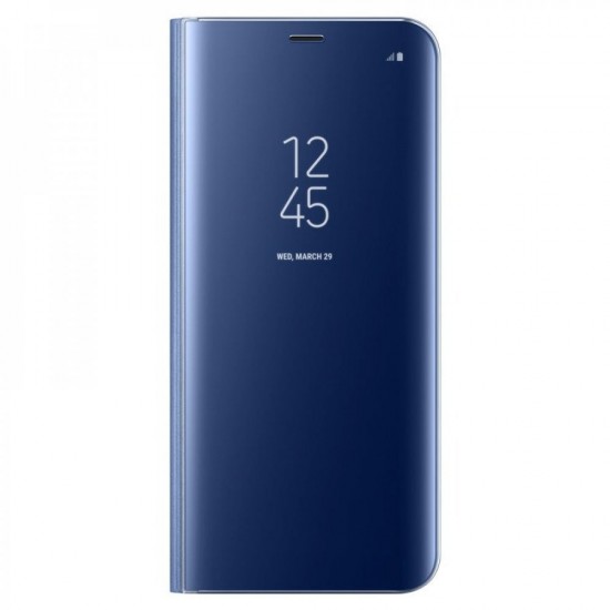 Oem Θήκη Clear View Cover Για Samsung Galaxy Note 10 Lite / A81 Μπλε