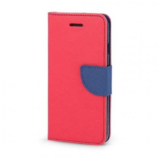 Oem Θήκη Βιβλίο Fancy Για Samsung Galaxy A02s Κόκκινο-Μπλε