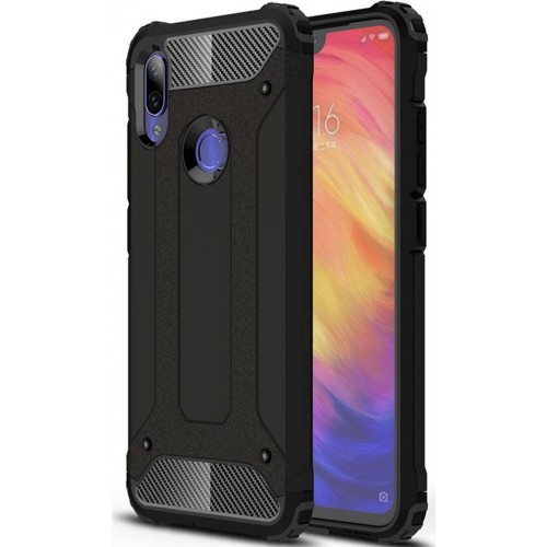 FORCELL ΘΗΚΗ ARMOR BACK COVER ΓΙΑ XIAOMI REDMI NOTE 8 PRO ΜΑΥΡΗ